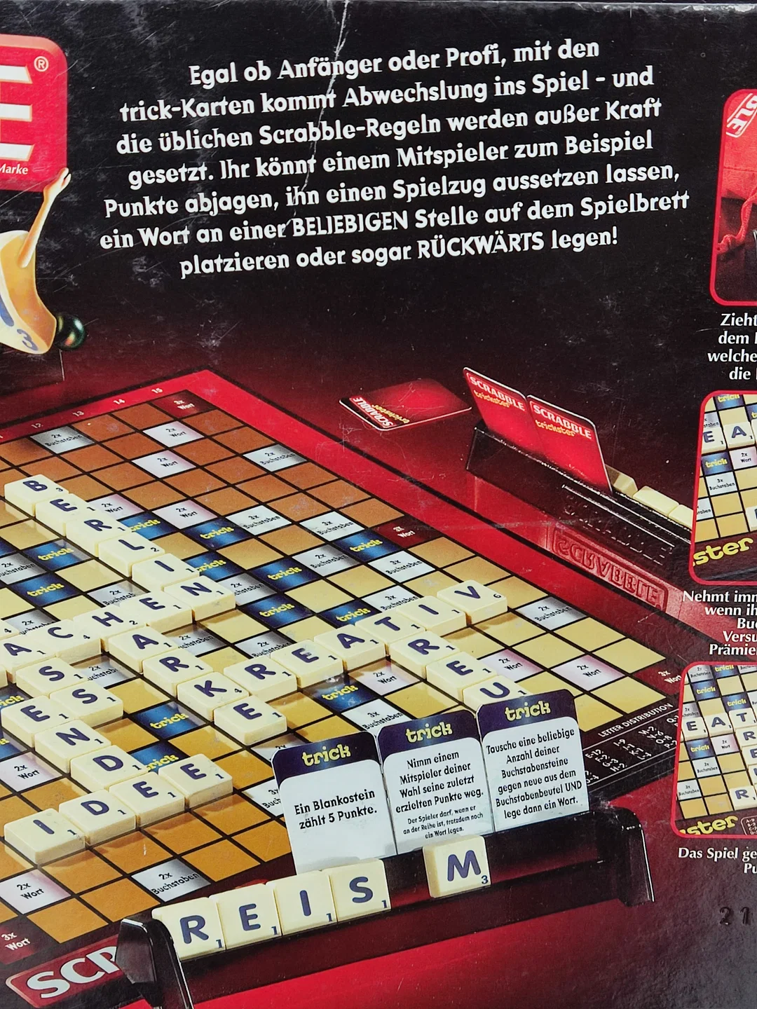 Scrabble. Trickster - Gesellschafsspiele - Mattel Spiele – Bild 4