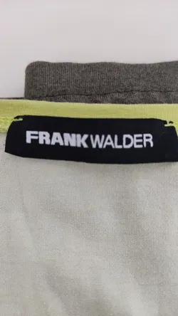 FRANK WALDER Damen Shirt mit Strass, grün - Gr. 38 - Bild 4