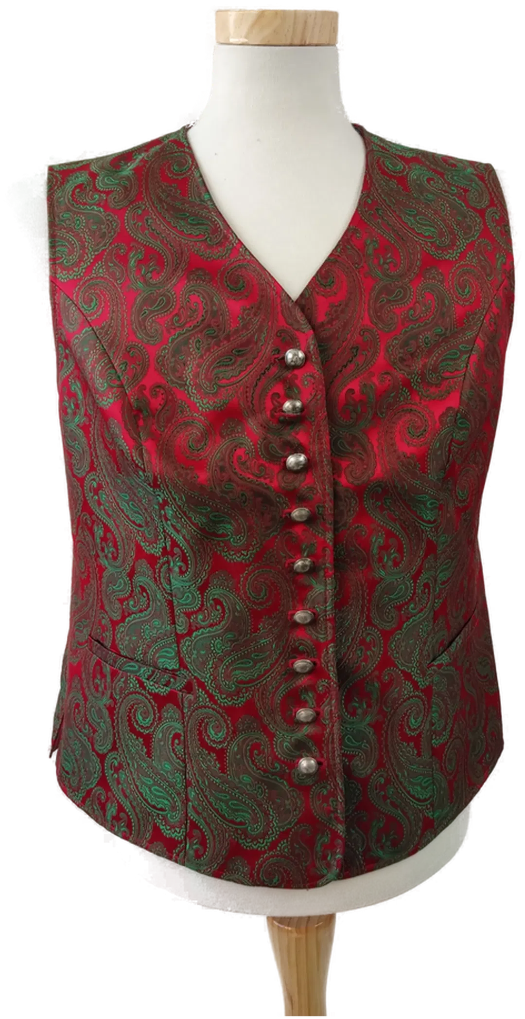 H. Moser Herrengilet, rot - Gr. 42 - Bild 1