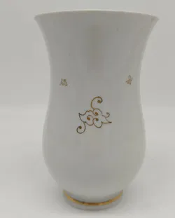 Handbemalte Schaubach Vase mit rotem Drachen – Porzellan, Sehr gut erhalten - Bild 3