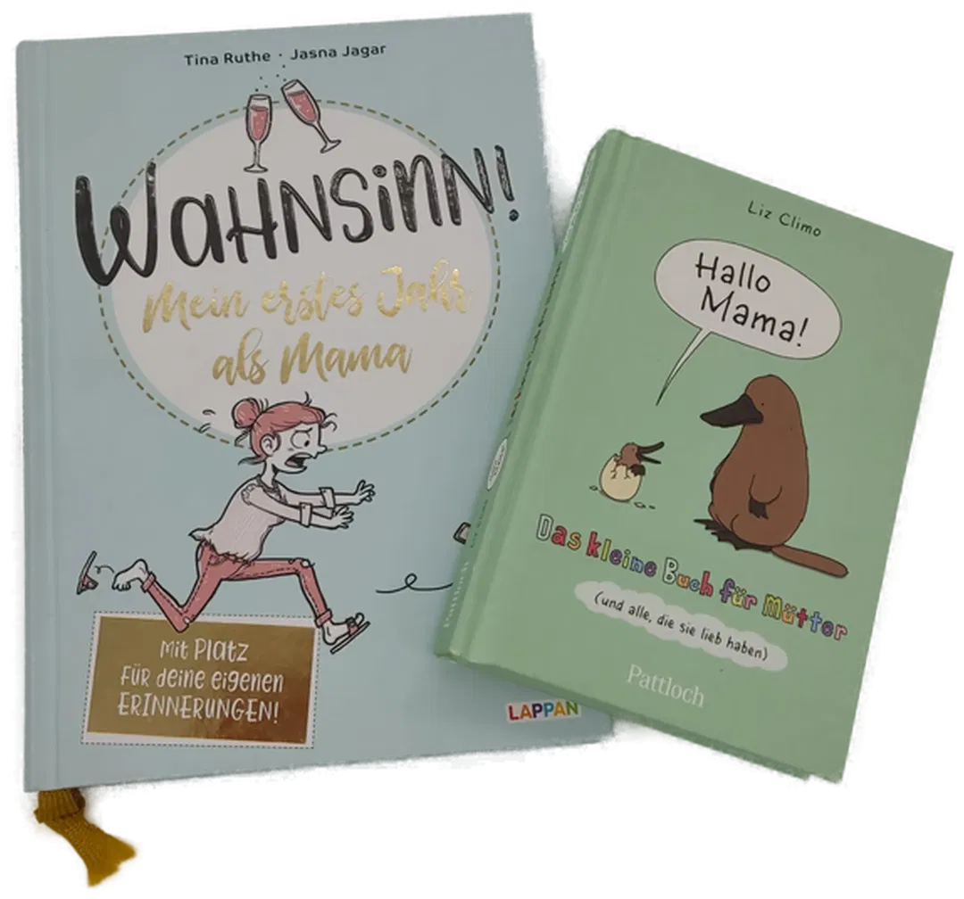 Wahnsinn! Mein erstes Jahr als Mama - Tina Ruthe,Jasna Jagar + Hallo Mama - Liz Climo, 2 Bücher - Bild 2