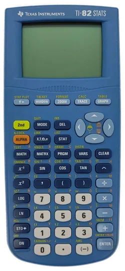 Texas Instruments TI-82 STATS Taschenrechner, Grafikrechner - Bild 1