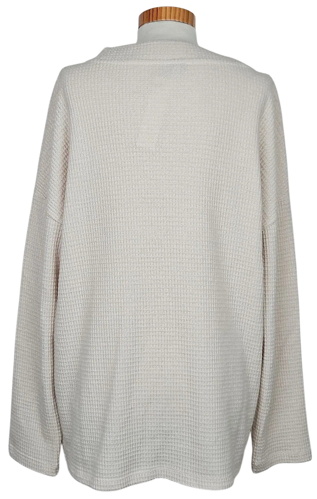 TOM TAILOR Damen Pullover, beige - Gr. XXL  – Bild 3