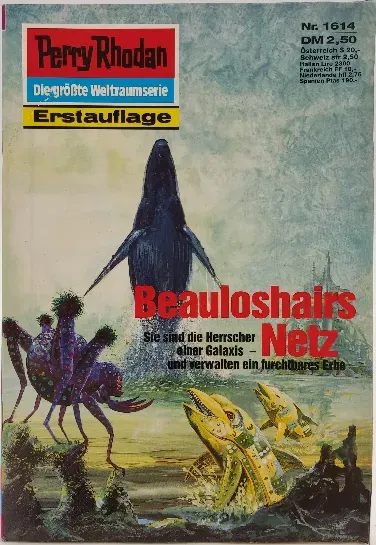  Romanheft Perry Rhodan Beauloshalrs Netz Erstauflage Nr.1614 - Bild 2