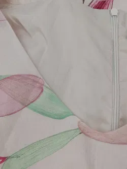 Comma Damen Sommerkleid rosa/geblümt Gr. 34 - Bild 3