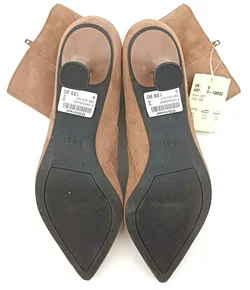 Högl Veloursleder Stiefletten taupe Gr. 39 - Bild 5