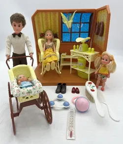 Mattel Vintage Puppenzubehörset - The Sunshine Family 1970  - Bild 3
