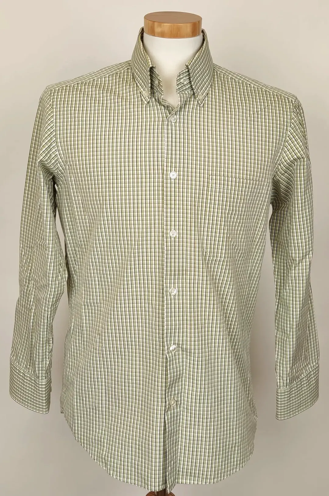 Boss Herren Hemd kariert Gr. 39 - Bild 1