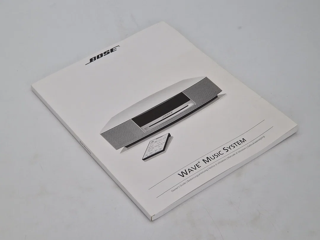 Bose Wave Music System Originalverpackung und Bedienungsanleitung - Leerkarton – Bild 15