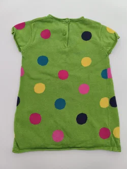 Liegelind, Strickkleid, Gr. 92, gepunktet – Vorschau 2