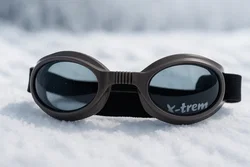 X-trem Schutzbrille / Windbrille – getönte Gläser – elastisches Band – Unisex - Bild 3