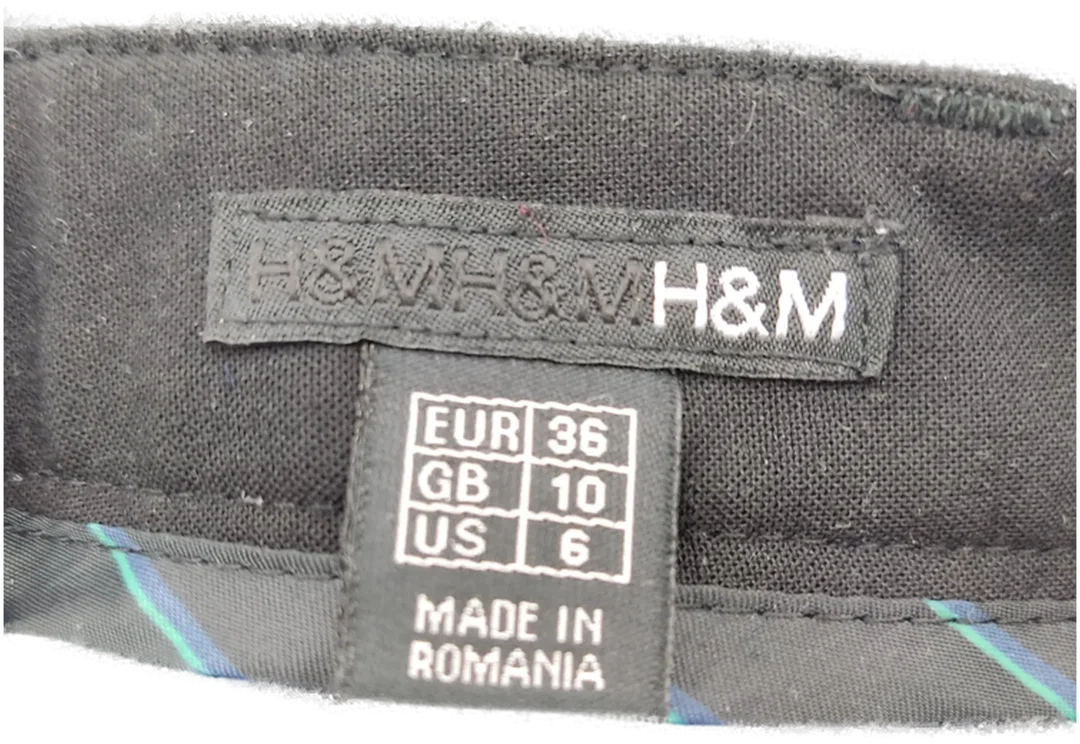 H&M Damenhose, schwarz - Gr. 36 – Bild 2
