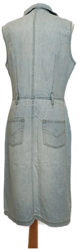 Flash Jeans Damen Kleid Midi blau Gr. 38 - Bild 3