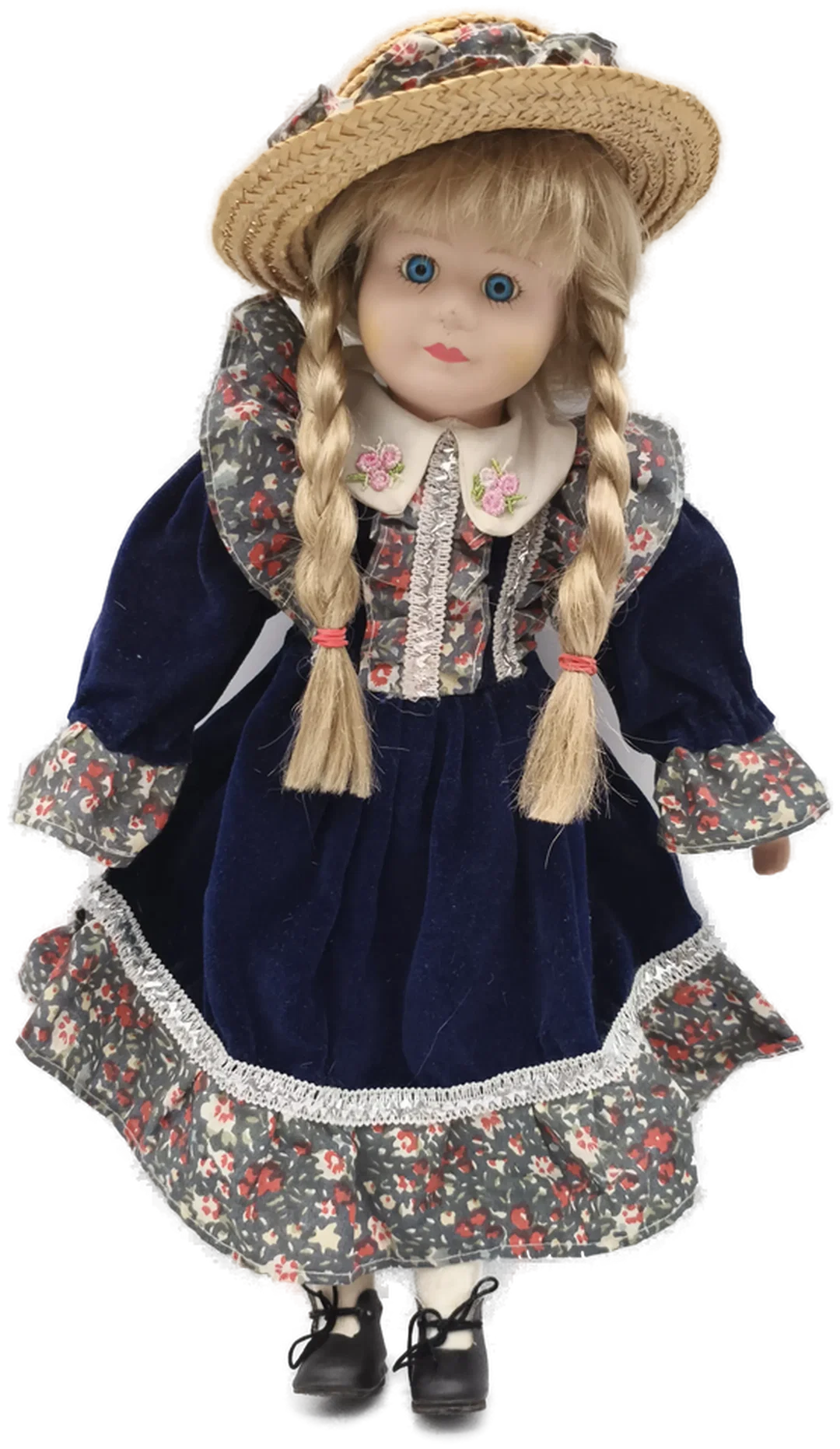Porzellanpuppe, 42cm, Vintage 80er Jahre – Bild 1