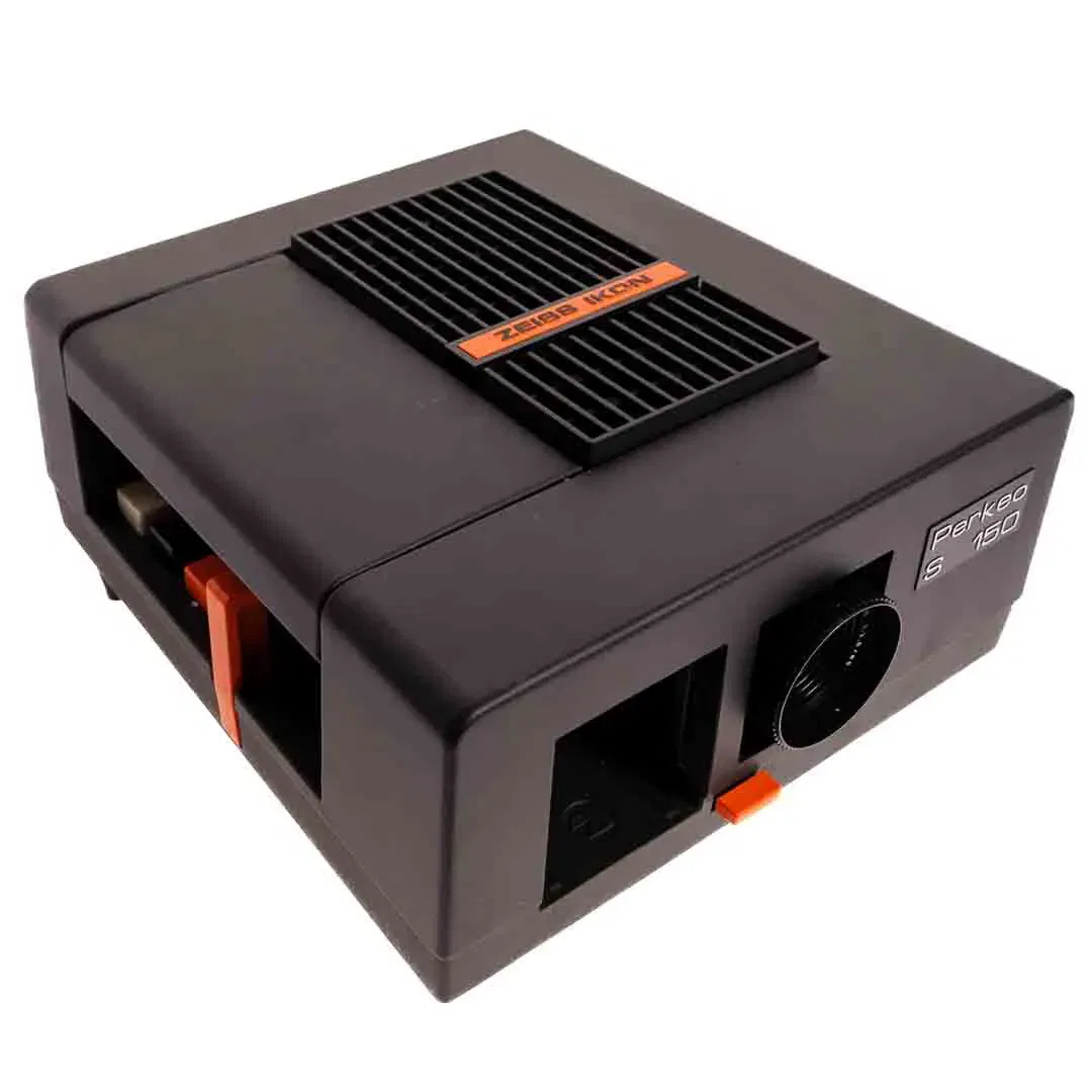 Zeiss Ikon Perkeo S 150 Diaprojektor mit Fernbedienung & Anleitung – Vintage Dia Projektor - Bild 3