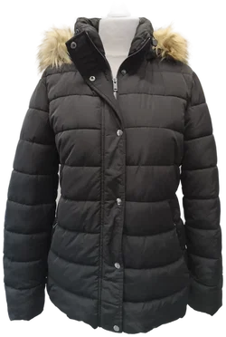 C&A, Steppjacke mit Kapuze Damen, Gr. 44 – Vorschau 2