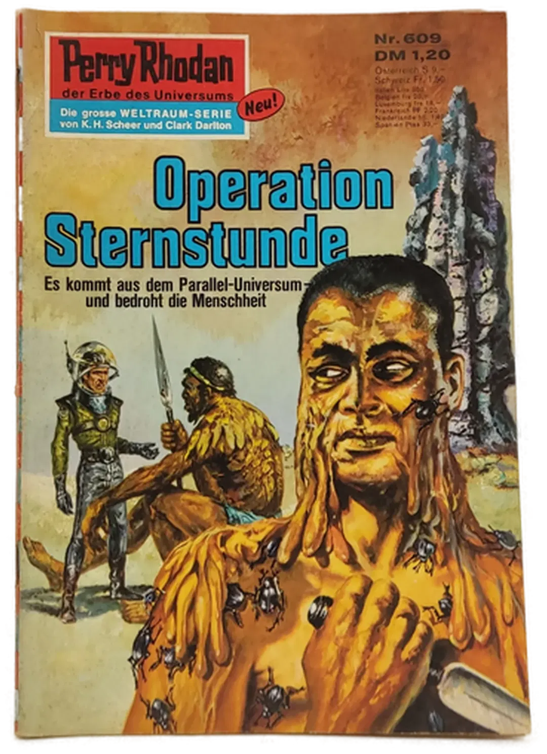  Romanheft Perry Rhodan Operation Sternstunde Erstauflage Nr.609 - Bild 2