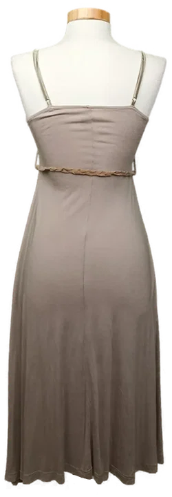 Vero Moda Damen Midikleid hellbraun Gr. S - Bild 2