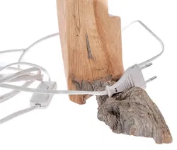 Tischlampe Holz Eigenbau  - Bild 4