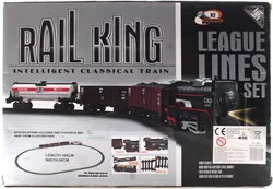 Rail King „Intelligent Classical Train“ – Modelleisenbahn Set – ca. 104 × 68 cm Streckenlayout – Batteriebetrieben - Bild 2