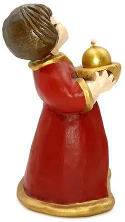 Thun Bozner Kerzenständer Figur Mädchen  - Bild 3