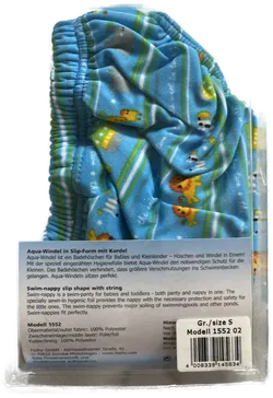 FASHY BABY Badewindelhose Gr. 62/68 (S) - Sommermuster, NEU - Bild 5