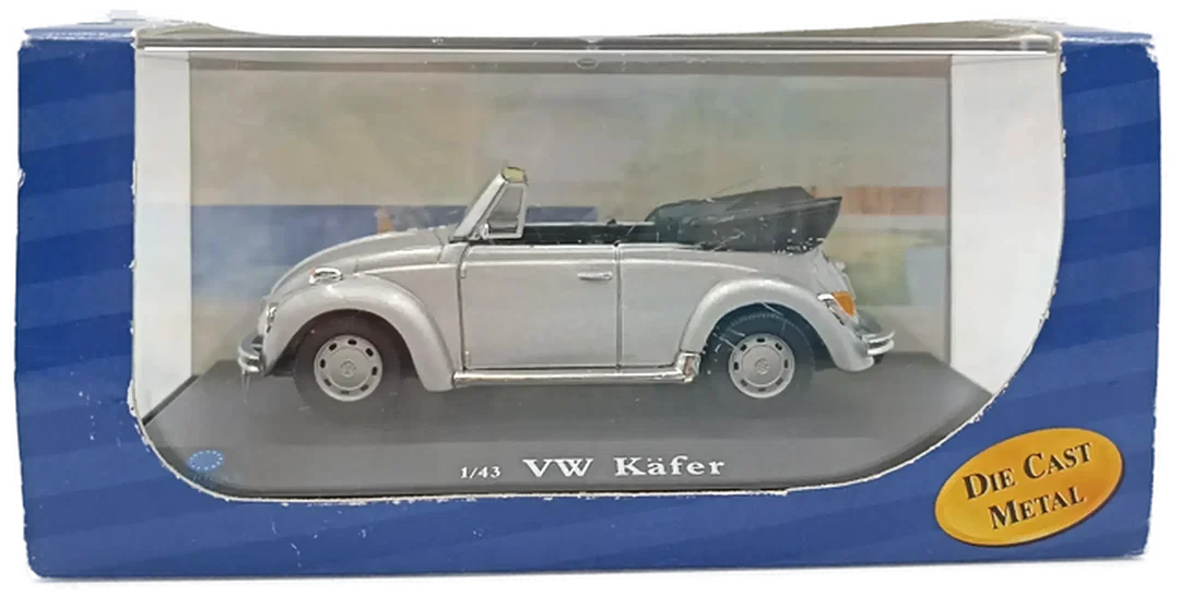 Die-Cast-Metal American-Mint-Premium-Edition: Modellauto VW Käfer 1303 Cabriolet, Maßstab 1:43 – Bild 2