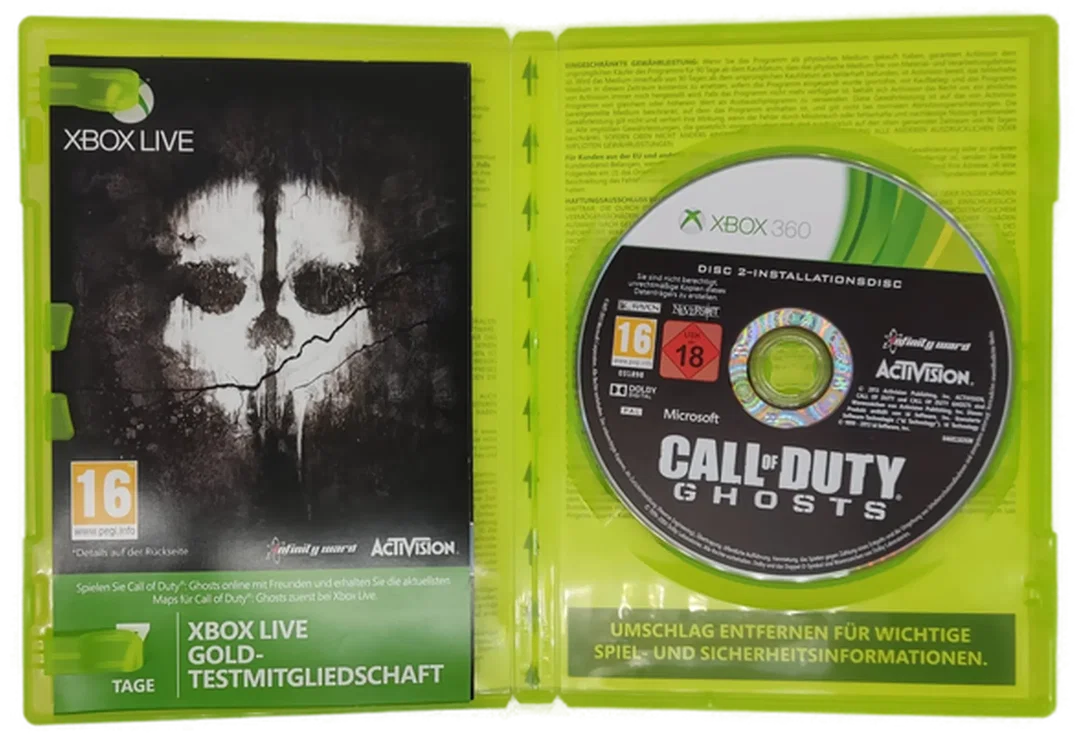 XBOX 360 Game "Call of Duty - Ghosts" – Bild 3