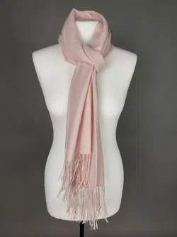 Damen Schal rosa - 185 x 70 - Bild 2