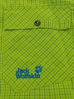 Jack Wolfskin Herren Funktionshemd grün kariert - L - Bild 6