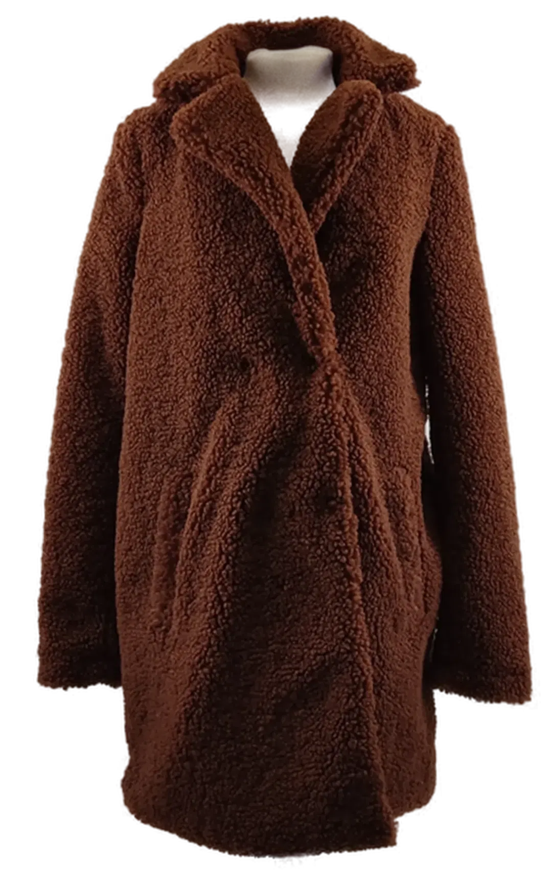 Noisy May Mantel aus Teddyfell  - Bild 1