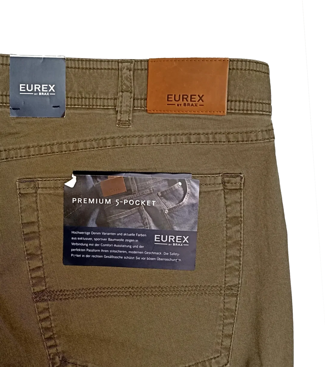 Eurex by Brax Herren Jeans khaki Gr. 28U – Bild 3