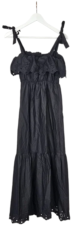 ZARA Damen Maxikleid, schwarz - Gr. L  - Bild 1