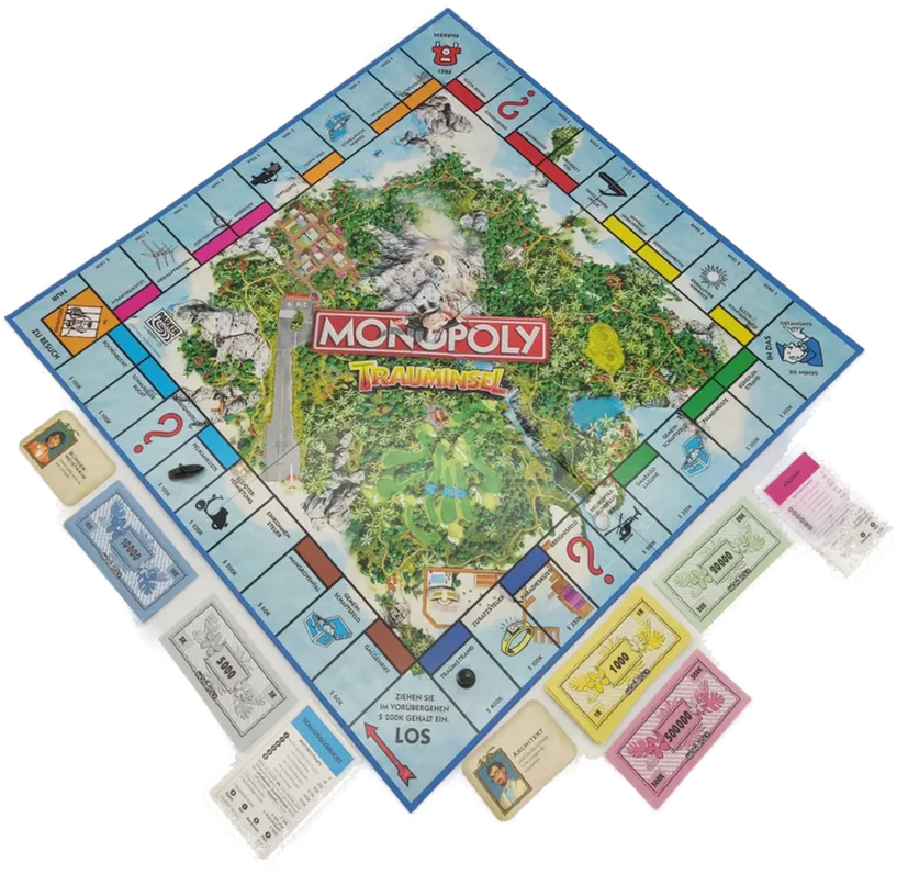 Monopoly Trauminsel - DVD Brettspiel - Parker – Bild 2