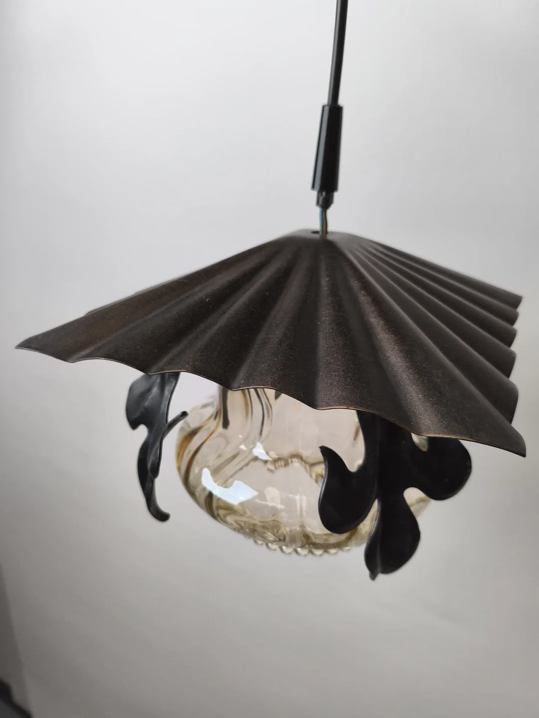 Deckenlampe Metall, rustikal – Bild 2