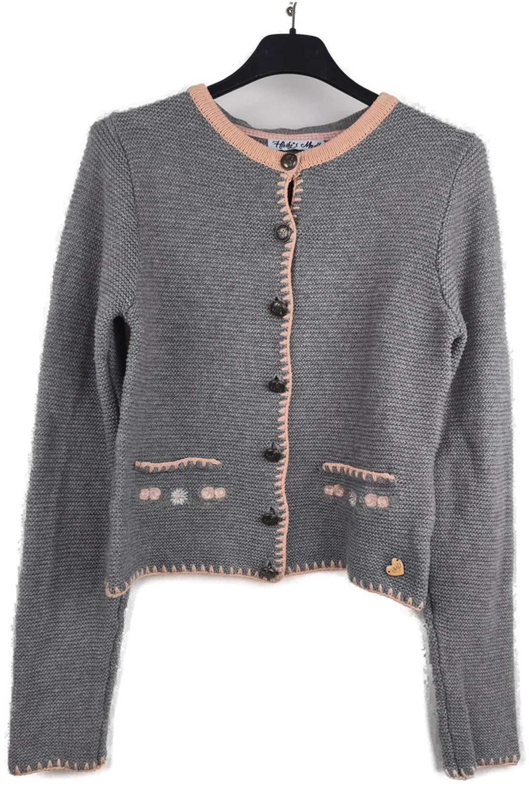 Haily's Madl, Strickweste, Gr. M. etikettiert, klein geschnitten wie S. - Bild 1