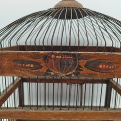 Antiquarischer Vogelkäfig - ca. 1880 / Einzigartiges Dekostück! - Bild 2