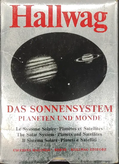 Hallwag Das Sonnensystem Planeten und Monde 1979 Poster - Bild 4