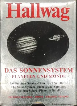 Hallwag Das Sonnensystem Planeten und Monde 1979 Poster - Bild 1