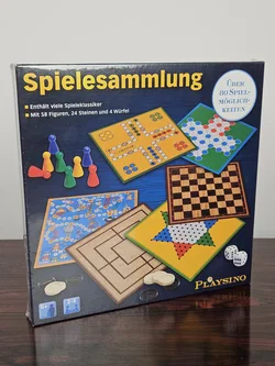 Spielesammlung - 80 Spielmöglichkeiten - Gesellschaftsspiele - PLAYSINO  - Bild 1