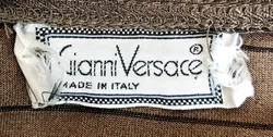 Gianni Versace Langarmshirt olivegrün schimmernd Gr. XXL - Bild 4