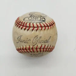 Vintage Baseball „Conejo Junior“ – originaler Retro-Sammlerball aus Mexiko – Vorschau 4