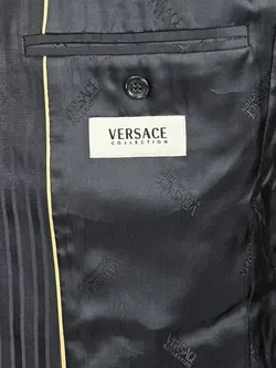 VERSACE Herren Sakko, marine - Gr. M  - Bild 4