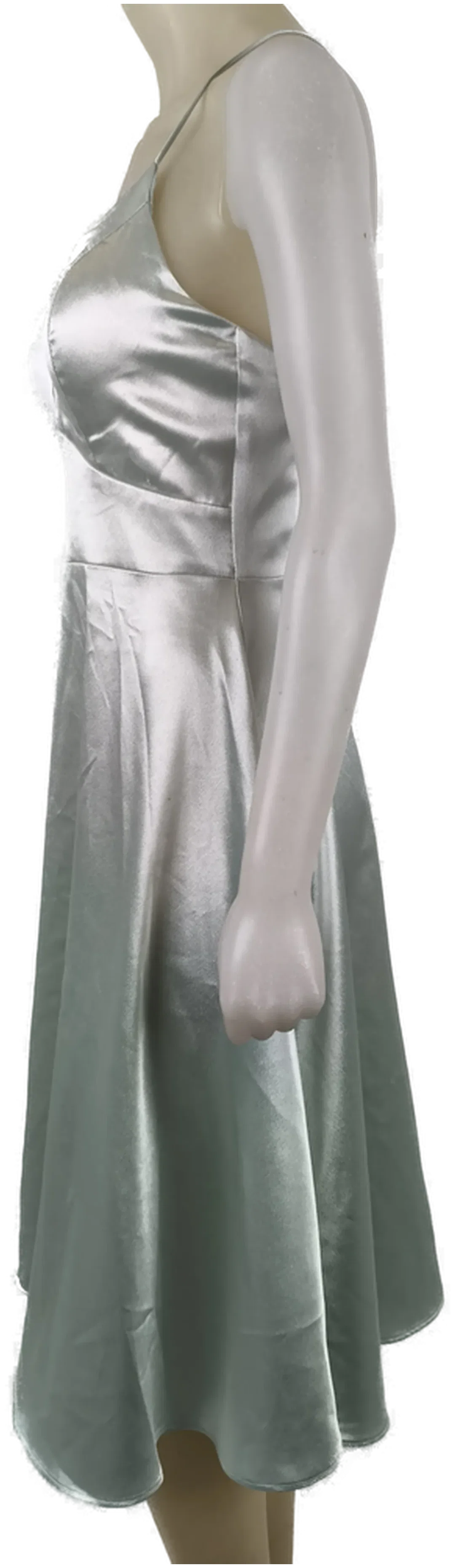 Eva & Lola, Festkleid, Gr. S, Ballkleid, mintgrün metallic – Bild 4
