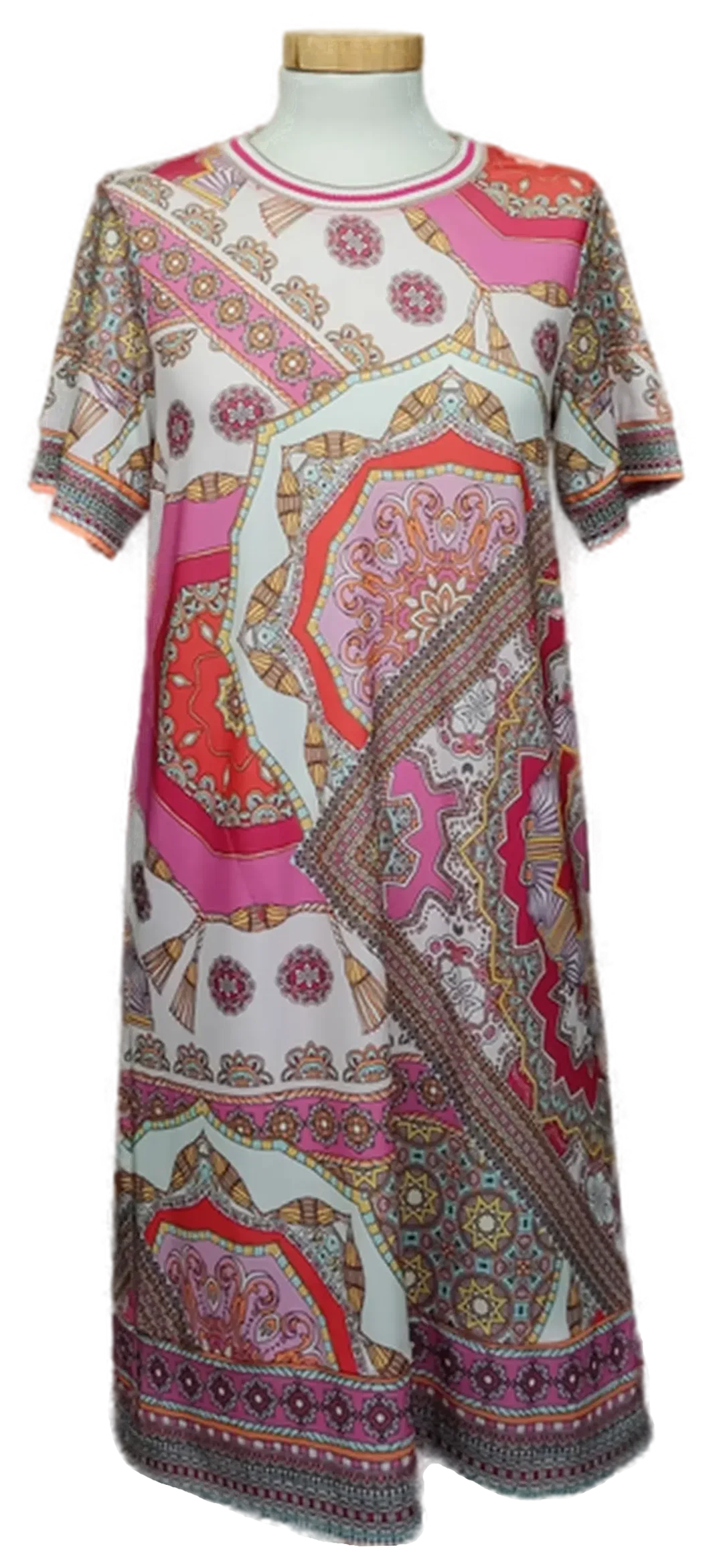 Hale Bob Damen Kleid mehrfarbig gemustert Gr. XS - Bild 4
