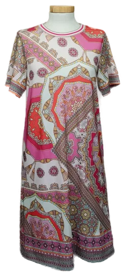 Hale Bob Damen Kleid mehrfarbig gemustert Gr. XS - Bild 1