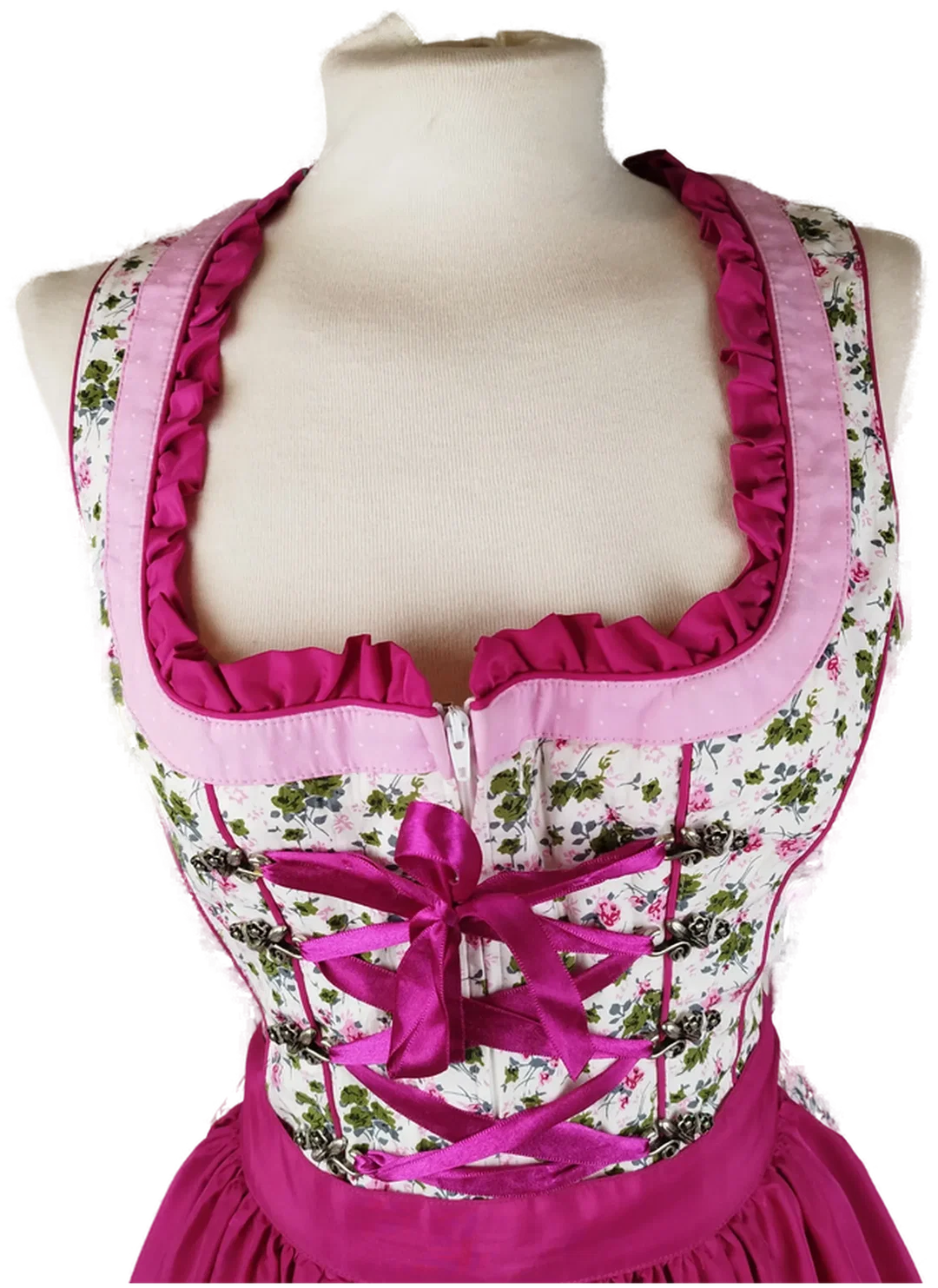 Hammerschmid Dirndl - Gr. 34 / inkl. Schürze u. Masche – Bild 2