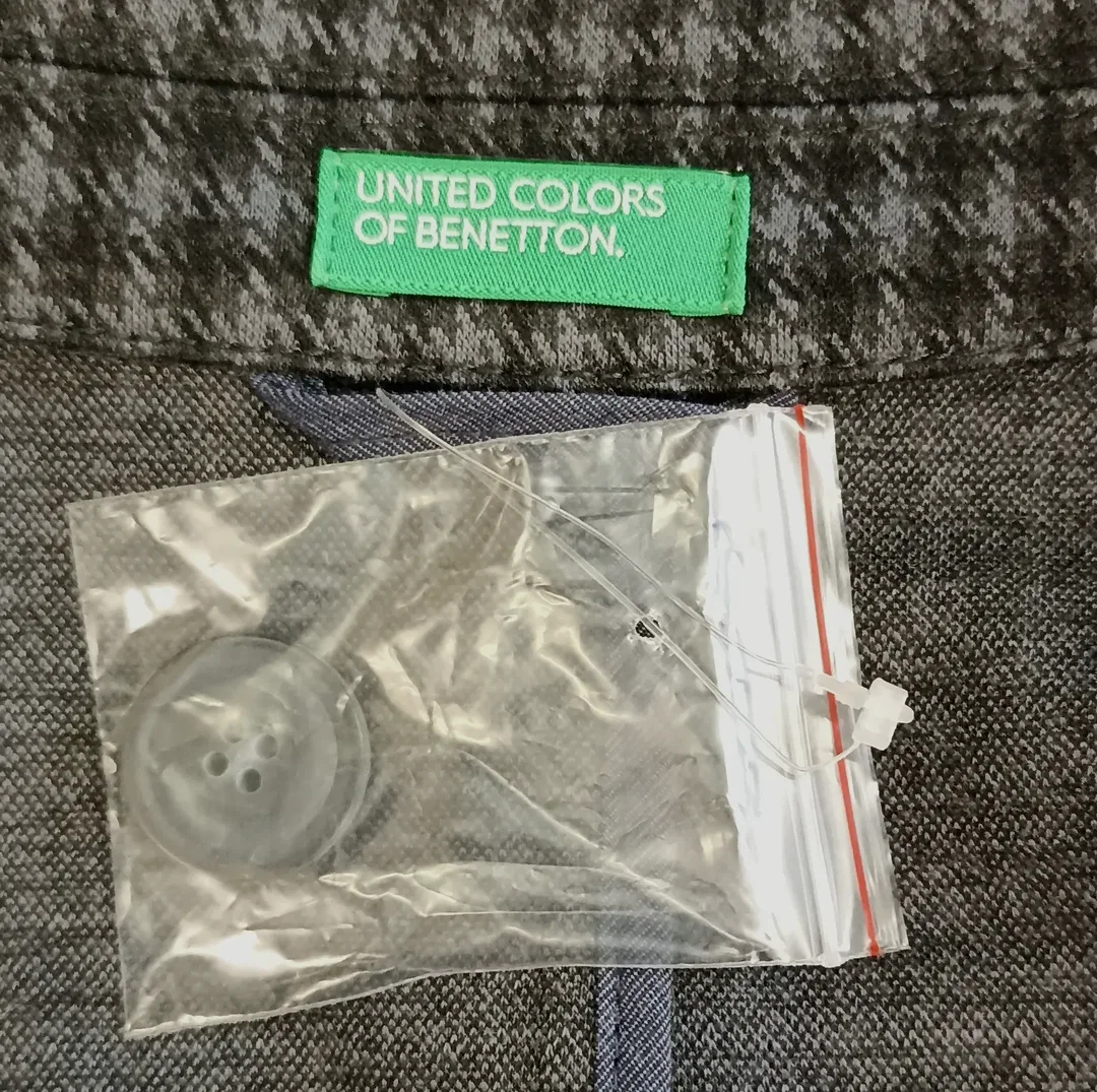 United Colors of Benetton Herrenblazer gemustert Gr. XXL/EEG – Bild 3
