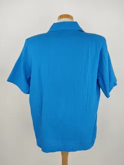 Givn Herren Kurzarmhemd azurblau - M / 48 - Bild 3