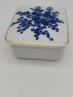 Hollohaza kleine Porzellan Schale mit Deckel - Bild 5
